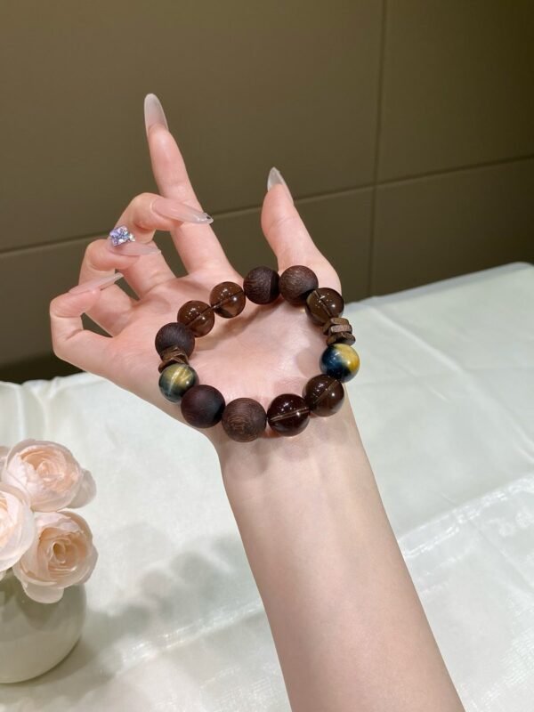 hc-0686-2daea882e49bec9d4b6f89d3712ff9f7.jpg Smoky Quartz Bracelet NO. 0686