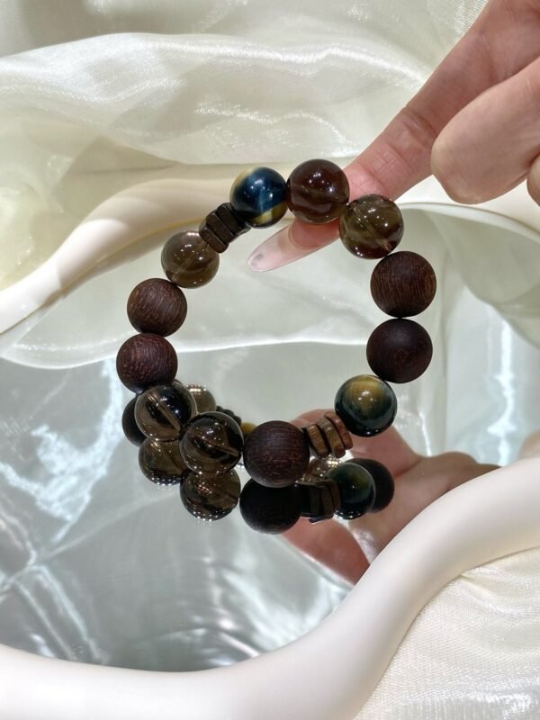 hc-0686-3fd4369d6f51b234ba368ccdfcc747c4.jpg Smoky Quartz Bracelet NO. 0686