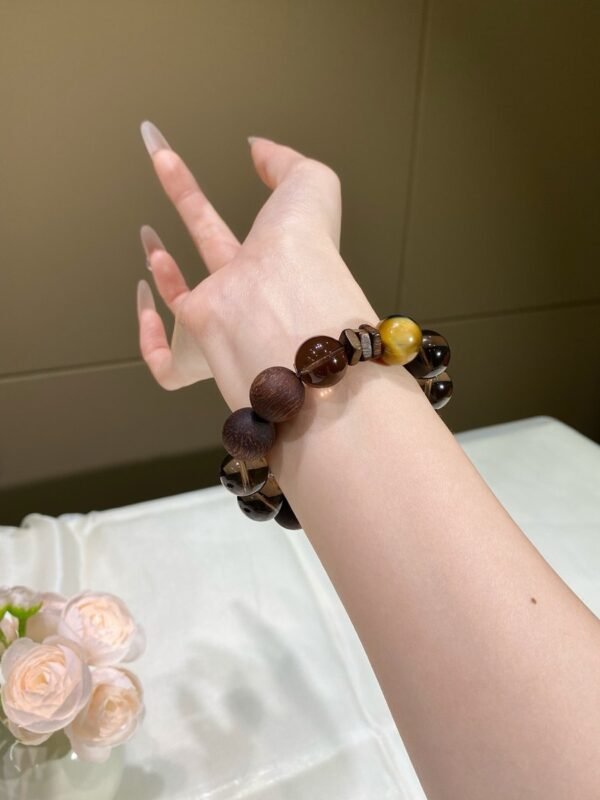hc-0686-d64efaf289c6956cad839178eaff4652.jpg Smoky Quartz Bracelet NO. 0686