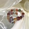 hc-0697-70e237db00836aba56f8a04a46e62479.jpg Phantom Quartz Sugar-Cube Bracelet NO. 0697