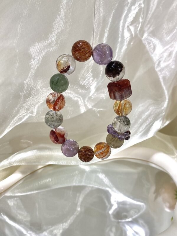 hc-0697-ffccd35af8754bb1725ac9b8128879f4.jpg Phantom Quartz Sugar-Cube Bracelet NO. 0697