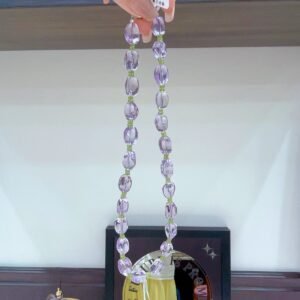 hc-0701-aa2b4687cbc83f2e353555cf83346b84.jpg Green Quartz Freeform Necklace NO. 0701