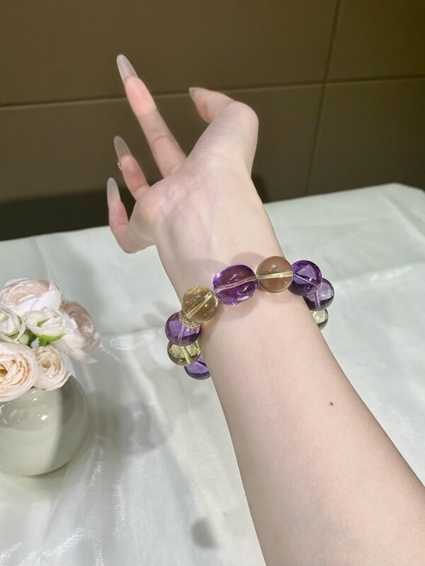 hc-0702-e9e30fc021b1aae25446b8fe4b7a7231.jpg Amethyst Candy Bracelet NO. 0702