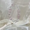 Rose Quartz Bubble Bracelet NO. 0707
