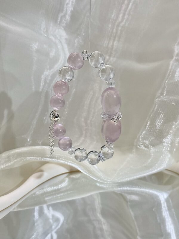 Rose Quartz Bubble Bracelet NO. 0707