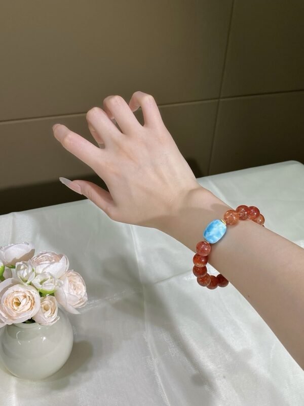 hc-0708-d8af1f90cc090d9fefa9b22a3a62d37b.jpg Golden Sunstone Barrel Bracelet NO. 0708