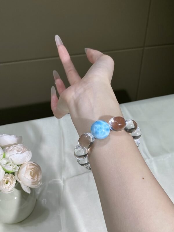 Clear Quartz Bubble Bracelet NO. 0710