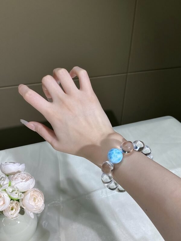 Clear Quartz Bubble Bracelet NO. 0710