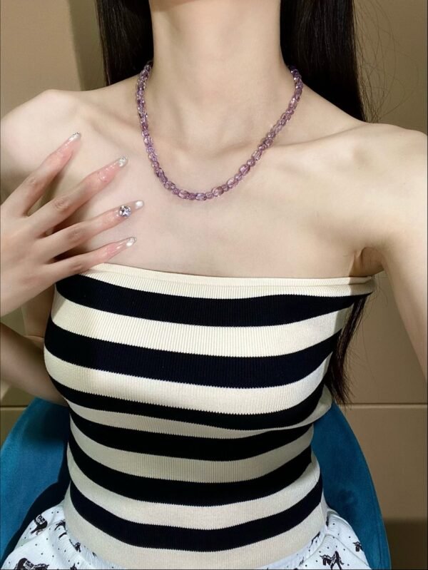 hc-0712-7380127288da3b871aba402606ae2d48.jpg Amethyst Freeform Necklace NO. 0712