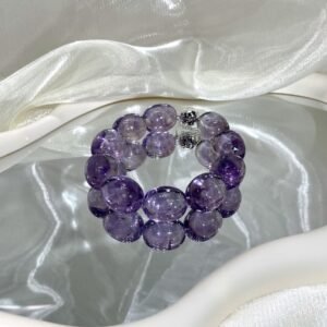 hc-0713-e2c0267a0c61a3c61a05bf60f373797f.jpg Amethyst Bubble Bracelet NO. 0713