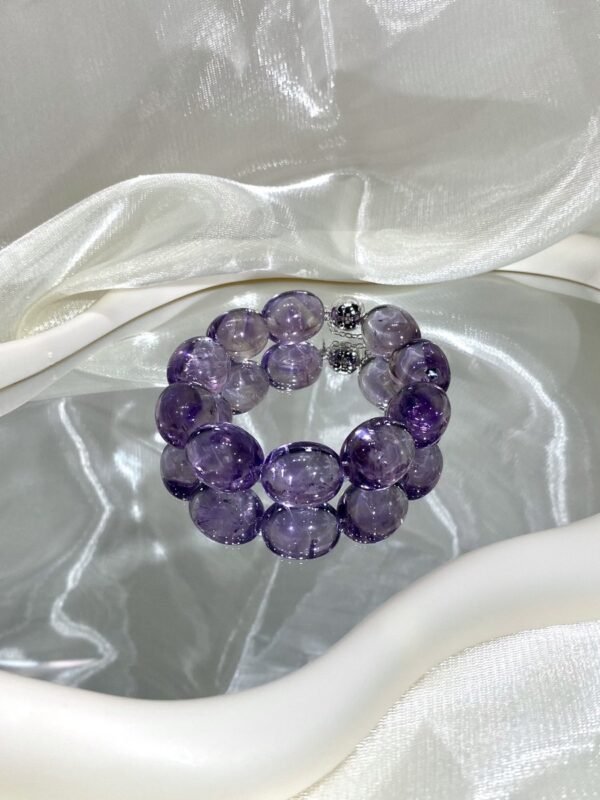 hc-0713-e2c0267a0c61a3c61a05bf60f373797f.jpg Amethyst Bubble Bracelet NO. 0713