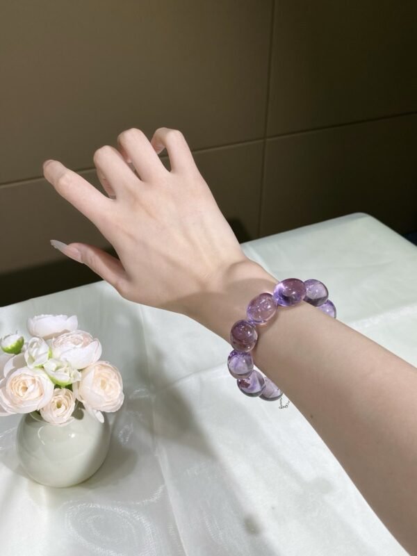 hc-0713-fc7d890ad465a98e94c0390bdae83335.jpg Amethyst Bubble Bracelet NO. 0713