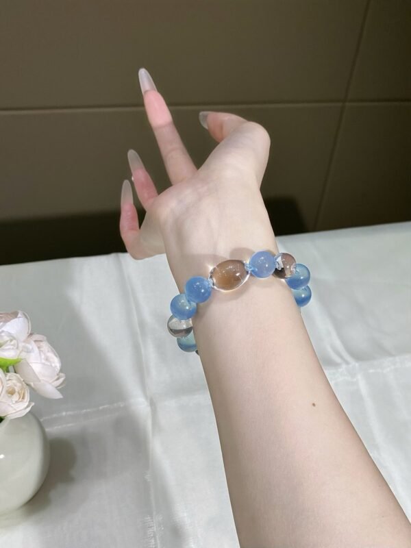 hc-0716-27c5ab127cde2943779e9dbf5c00c2c1.jpg Clear Quartz Bubble Bracelet NO. 0716