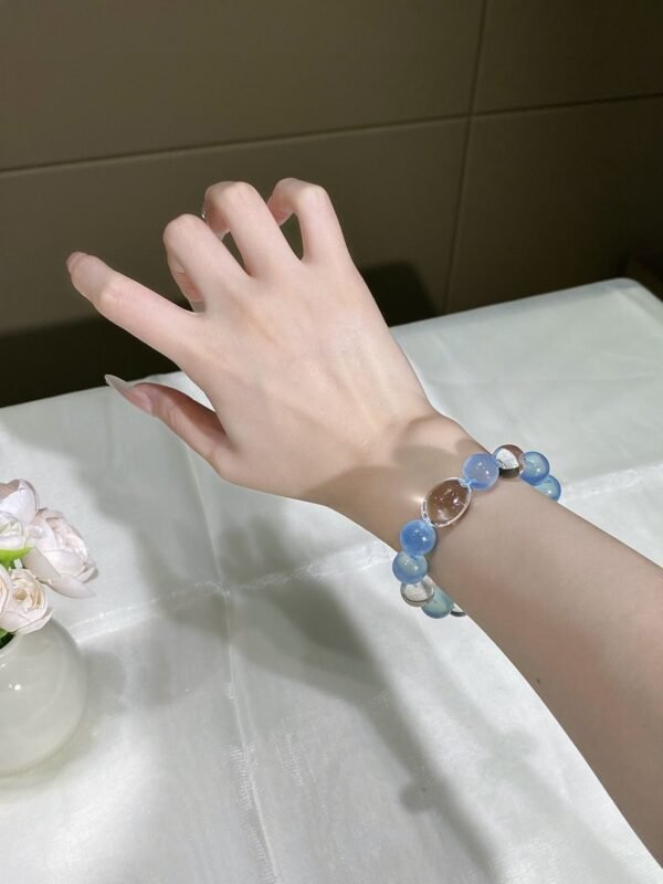 hc-0716-568dd9aa1cd84ef7454faf343d72eb34.jpg Clear Quartz Bubble Bracelet NO. 0716