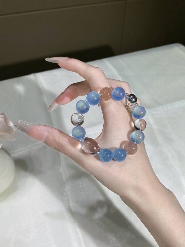hc-0716-64bb78335e57be7ddf3b5395015e95fb.jpg Clear Quartz Bubble Bracelet NO. 0716