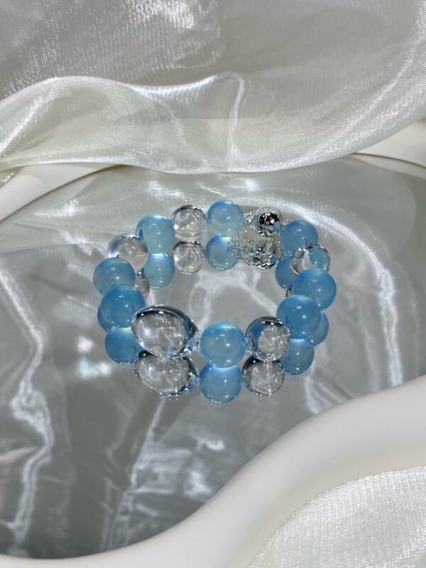 hc-0716-90badb9fb448434f5c61494f8bfcc93a.jpg Clear Quartz Bubble Bracelet NO. 0716