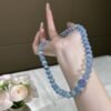 Aquamarine Bubble Necklace NO. 0717