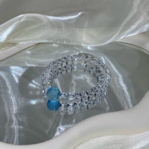 Clear Quartz Bubble Bracelet NO. 0718