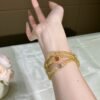 Rutilated Quartz Bracelet NO. 0722