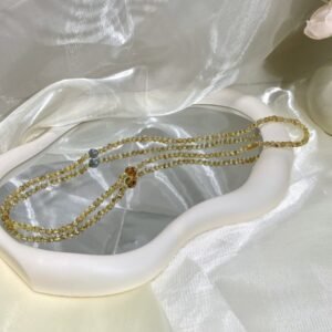Rutilated Quartz Bracelet NO. 0722
