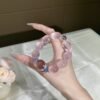 hc-0725-28cc99de291e935f042dea768e5cc62e.jpg Rose Quartz Candy Bracelet NO. 0725
