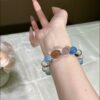Aquamarine Bubble Bracelet NO. 0726