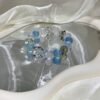 Aquamarine Bubble Bracelet NO. 0726