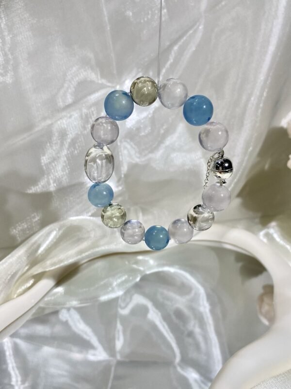 Aquamarine Bubble Bracelet NO. 0726