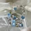 Aquamarine Bubble Bracelet NO. 0726