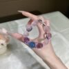Rose Quartz Bubble Bracelet NO. 0728