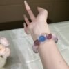 Rose Quartz Bubble Bracelet NO. 0728
