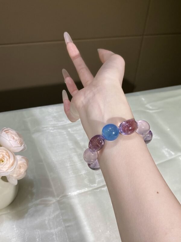 Rose Quartz Bubble Bracelet NO. 0728
