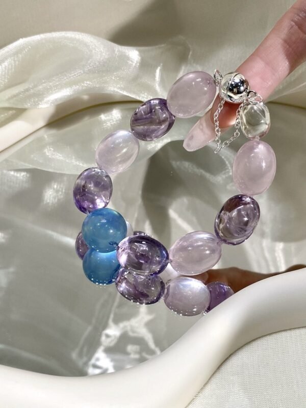 Rose Quartz Bubble Bracelet NO. 0728