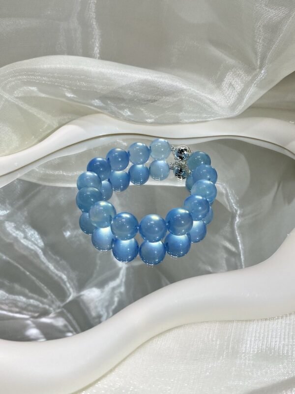 hc-0732-4b837574572f10fd51cc8eb0c989819d.jpg Aquamarine Bubble Bracelet NO. 0732