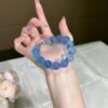 hc-0732-7f347271e8db800481dc70dd18741579.jpg Aquamarine Bubble Bracelet NO. 0732
