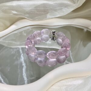 hc-0735-3a6c7c7730723b0cdde1cc58f6acf753.jpg Rose Quartz Bubble Bracelet NO. 0735
