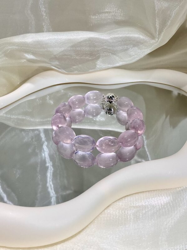 Rose Quartz Bubble Bracelet NO. 0735