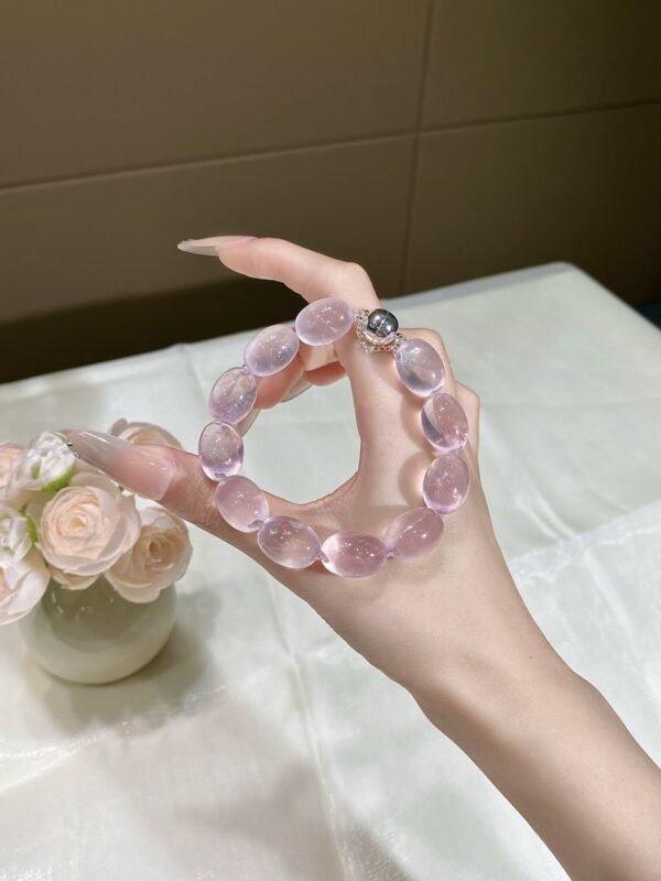Rose Quartz Bubble Bracelet NO. 0735
