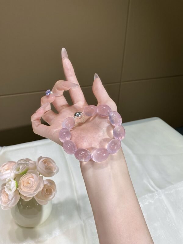 Rose Quartz Bubble Bracelet NO. 0736