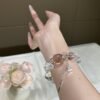 hc-0738-2dc8b6670ac62293ce76c8daae2ee68f.jpg Clear Quartz Bubble Bracelet NO. 0738