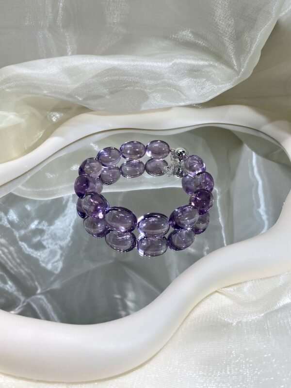 Amethyst Bubble Bracelet NO. 0739
