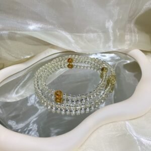Citrine Bracelet with Pixiu NO. 0744