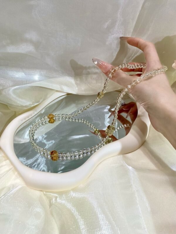Citrine Bracelet with Pixiu NO. 0744