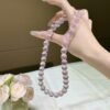 hc-0746-a71cbcb9767351b3c45c21720120c8fe.jpg Rose Quartz Bubble Necklace NO. 0746