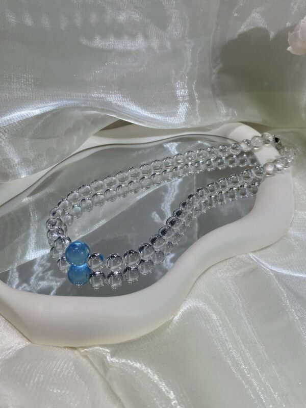 hc-0747-169f57466ecc4a392254e572ef8d9d02.jpg Clear Quartz Bubble Necklace NO. 0747