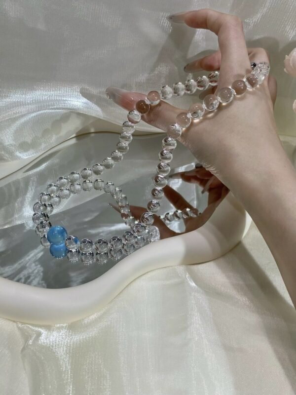 hc-0747-2481d8fc96c324e2303d5e26108e165e.jpg Clear Quartz Bubble Necklace NO. 0747