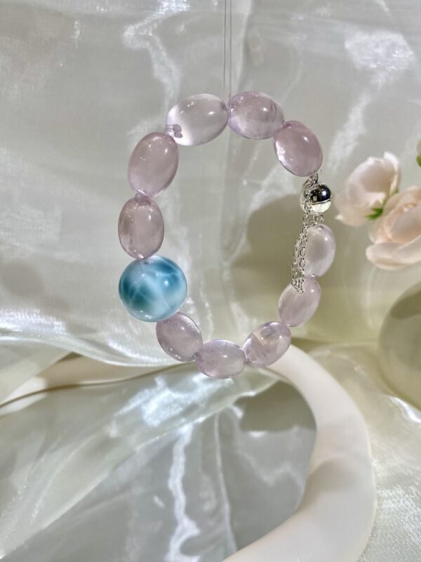 Rose Quartz Bubble Bracelet NO. 0750