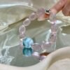 Rose Quartz Bubble Bracelet NO. 0750