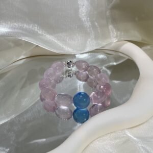 hc-0751-9dec8c9ebf91c2ccc04cf4bdd01e6497.jpg Rose Quartz Bubble Bracelet NO. 0751