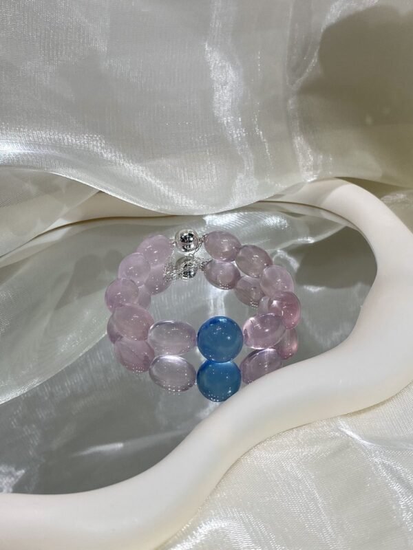 Rose Quartz Bubble Bracelet NO. 0751